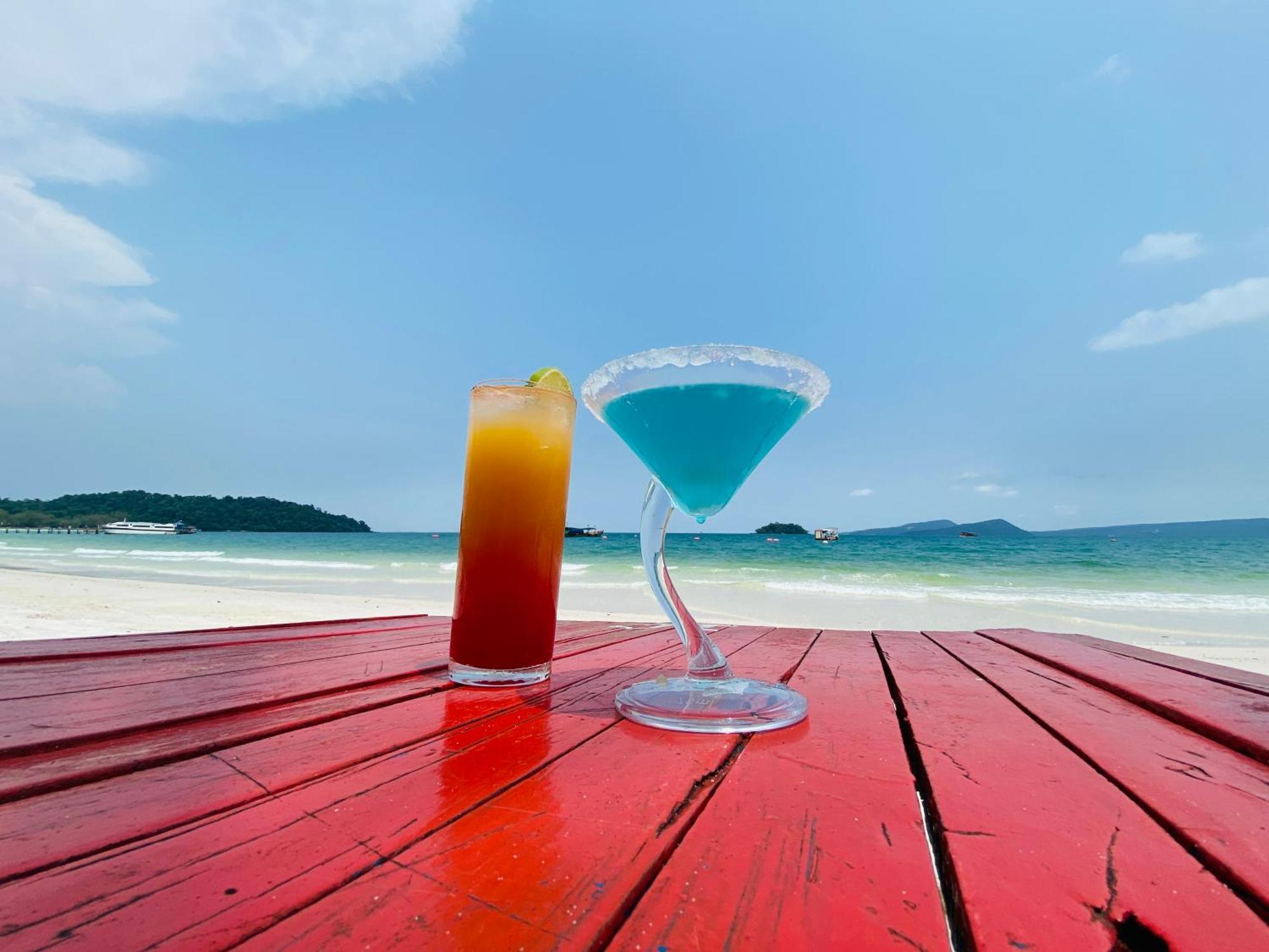 Koh Rong Beach Hostel And Bungalows Kaoh Touch Zewnętrze zdjęcie