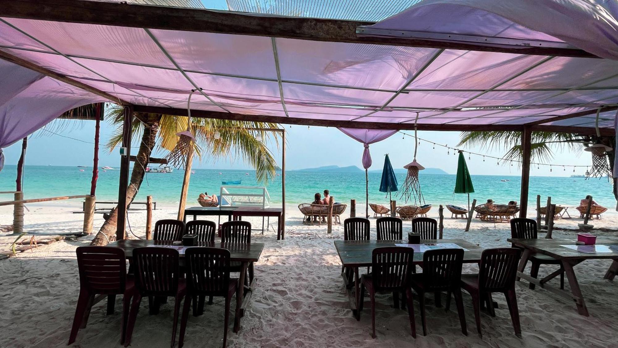 Koh Rong Beach Hostel And Bungalows Kaoh Touch Zewnętrze zdjęcie